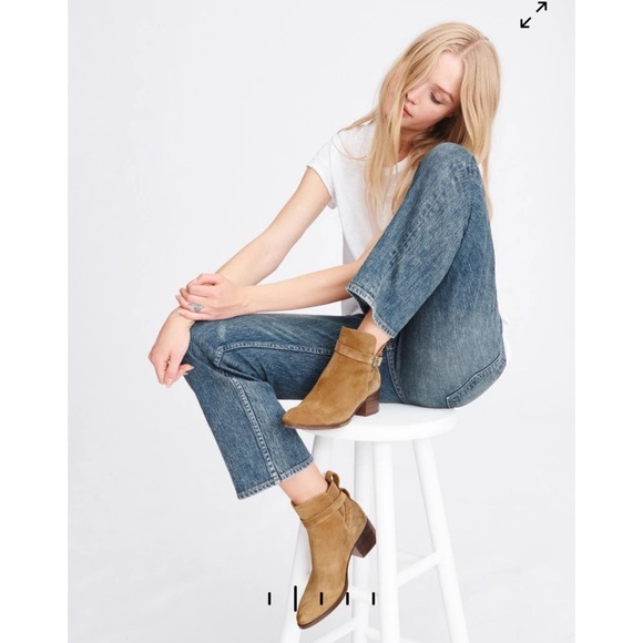 Rag & Bone Walker Suede Buckle Boots - Picture 3 of 12